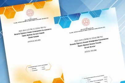 LGS merkezi sınavına yönelik örnek sorular yayımlandı