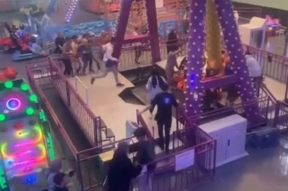 Bursa'da Korupark'taki dehşet anları kamerada...