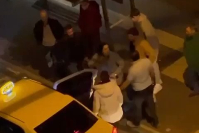 Tartıştığı adama arka arkaya tokat attı