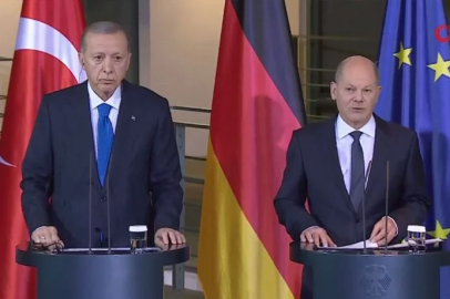 Erdoğan'dan Alman gazetecinin sorusuna sert cevap: 'Bizi bununla tehdit etmeyin'