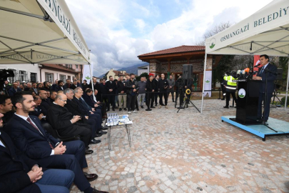 Osmangazi Belediyesi Bursa’ya bir tarihi eser daha kazandırdı