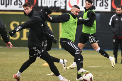 Beşiktaş, Antalyaspor maçı hazırlıklarına başladı