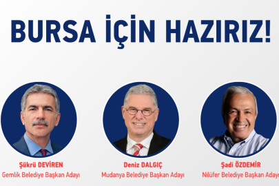 CHP Bursa'da üç ilçenin belediye başkan adayı belli oldu