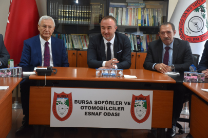 Şoförler Odası Başkanları Bursa’da toplandı