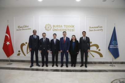 Sanayi ve Teknoloji Bakanlığı yöneticileri Bursateknopark’ta