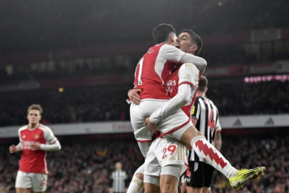 Arsenal, son 7 maçta 31 kez gol sevinci yaşadı