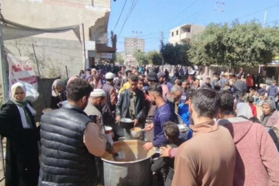 Gazze halkının açlık ve susuzlukla mücadelesi sürüyor