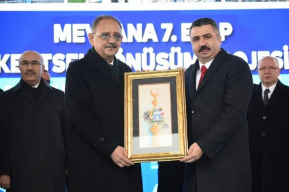 Mevlana’da anahtarlar teslim edildi