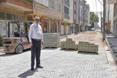 Karacabey Belediyesi çalışıyor, kent daha da güzelleşiyor