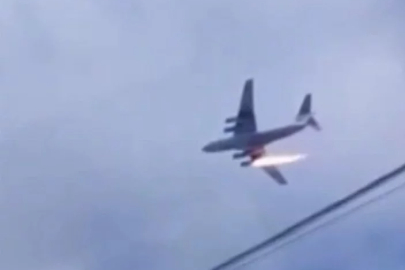 Askeri nakliye uçağı düştü: Kurtulan olmadı