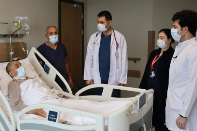 Böbrek nakli için Bursa'ya gelen hasta hayata tutundu