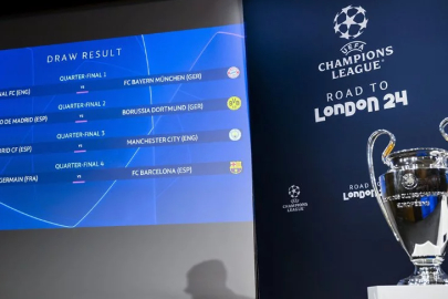 UEFA Şampiyonlar Ligi’nde çeyrek final ve yarı final eşleşmeleri belli oldu