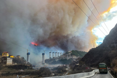 Çin’de orman yangını: 3 bin 400 kişi tahliye edildi