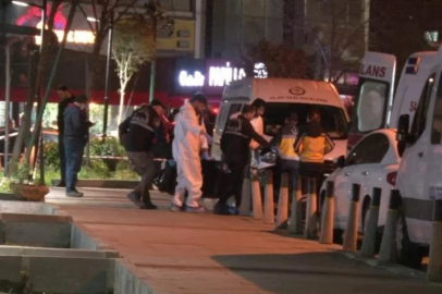 Kafeteryanın önünde silahlı çatışma: 1 ölü, 1 yaralı