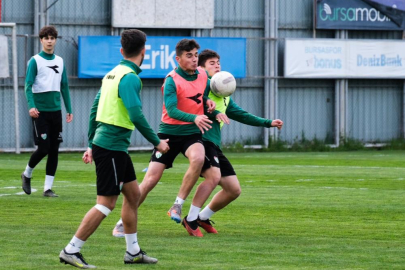 Bursaspor’da Kırklarelispor maçı hazırlıkları başladı