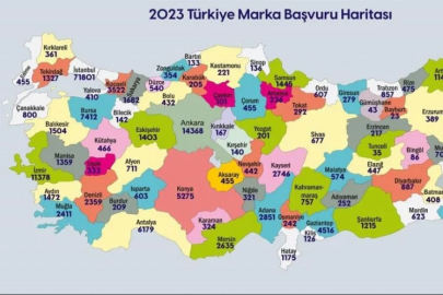 Türkiye’nin sınai haklar haritası çıktı