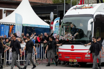 Cumhurbaşkanı Erdoğan'a Bursa'da sevgi seli