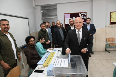 Efkan Ala ve İl Başkanı Gürkan oyunu kullandı