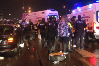 Pendik'te 3 aracın karıştığı zincirleme kaza: 4 yaralı