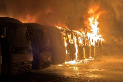 17 araç alev alev yanmıştı, hasarın boyutu ortaya çıktı