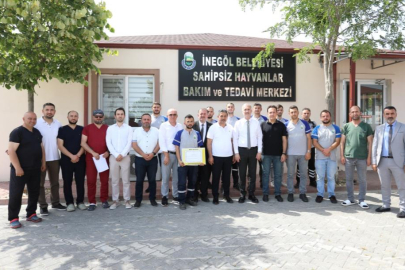 Görevliler, başıboş hayvanları yakalama ve müdahale eğitimini tamamladı