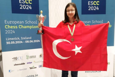 Belediyesporlu Arya Aydoğan Avrupa üçüncüsü