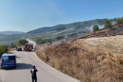 Orman yangını söndürüldü