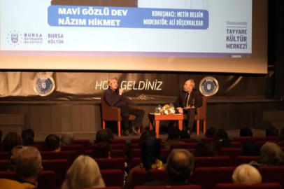 'Mavi gözlü dev' Nâzım Hikmet, Bursa’da anıldı
