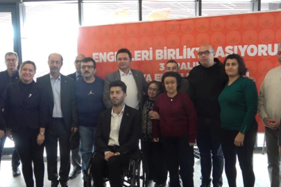 Başkan Aydın, "Engellilerin sorununu 1 gün değil, 365 gün konuşmalıyız"
