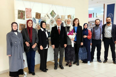 BUÜ 50. yıla özel uluslararası posta sanatı sergisi