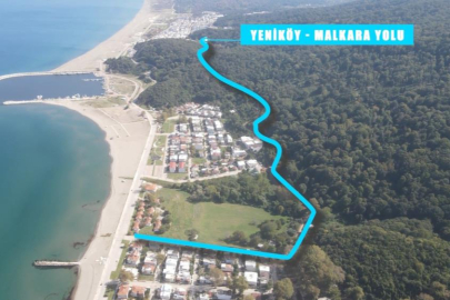 Karacabey'in tatil beldesi Yeniköy, tek yön yol ile rahat nefes alacak
