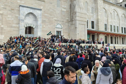 Suriyeliler, Esad rejiminin devrilmesini kutluyor