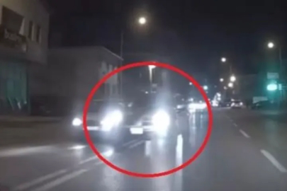 Bursa'da facia teğet geçti