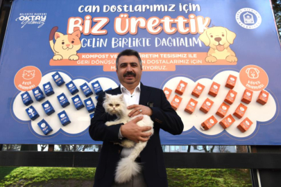 Yıldırım'da atık gıdalar mamaya dönüşüyor