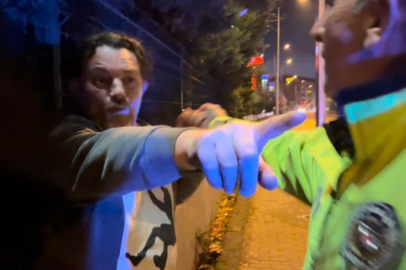 Polise mukavemet göstererek tehdit eden şahsa adli kontrol