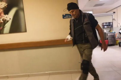 Bursa'da spiral makinesi ile elini kesti