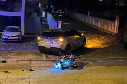 Bursa'da feci kaza: Motosikletin sürücüsü ağır yaralandı