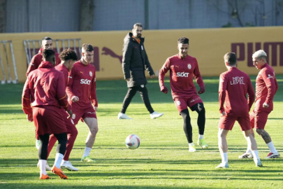 Galatasaray, Kayserispor maçı hazırlıklarına devam etti