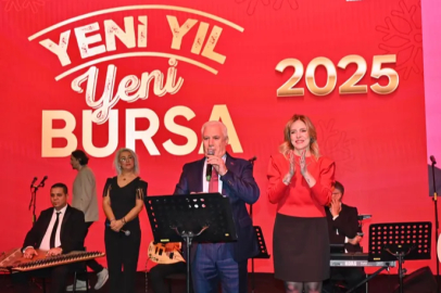 Bursa Büyükşehir ailesi yeni yılı birlikte kutladı