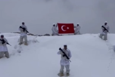 Mehmetçikten yeni yıl mesajı