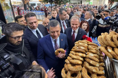 CHP lideri Özel'den esnaf ziyareti