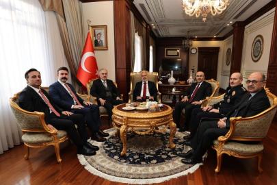 İçişleri Bakan Yardımcısı Sağlam'dan Bursa Valisi Ayyıldız'a ziyaret