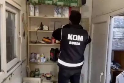 Bursa'da ruhsatsız silah ve tarih eser kaçakçılığına geçit yok