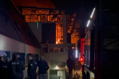Bursa'da tekstil fabrikası alevlere teslim oldu