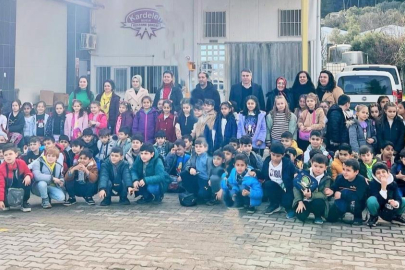 Bursa'nın tatlı lezzeti Kardelen öğrencileri tesislerinde ağırlıyor