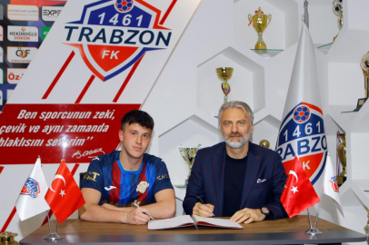 Fatih Tekke'nin oğlu 1461 Trabzon'a imza attı