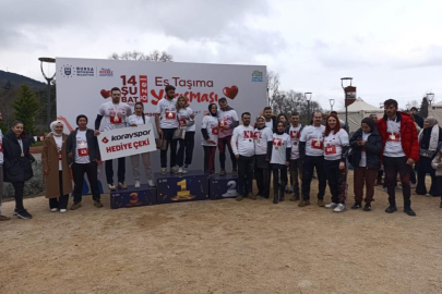 Bursa'da çiftler 14 Şubat için yarıştı