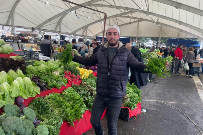 Gazetecilik bölümünü bitirdi pazarcı oldu