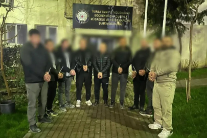 Bursa'da kaçak göçmene geçit yok: 3 kişi yakalandı