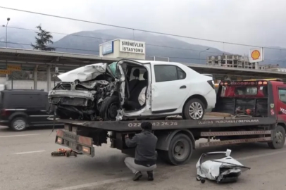 Bursa'da korkunç kaza: 1 ölü